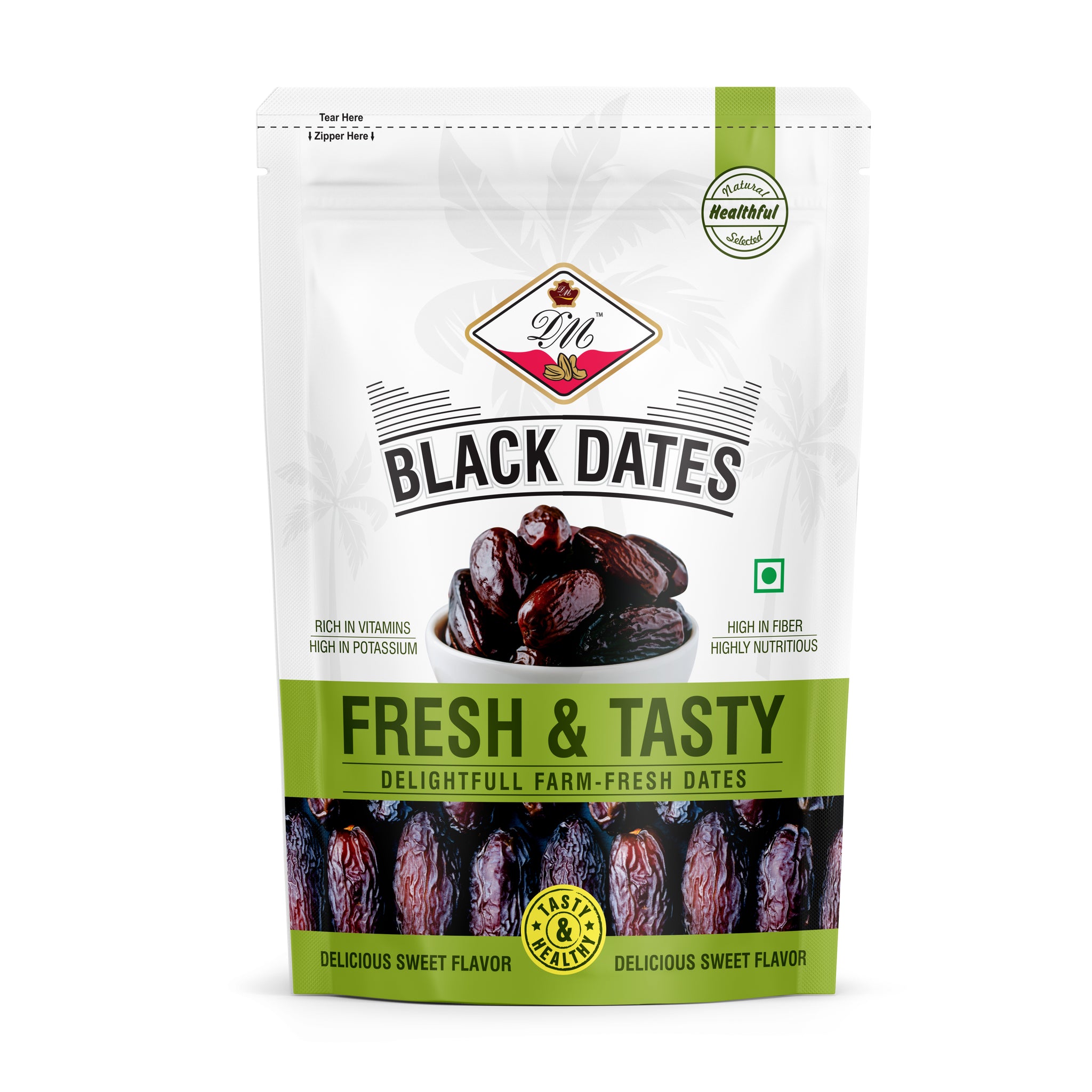 Black Dates - 400 g